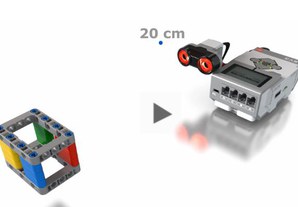 (lego mindstorm robot) Capteur de distance